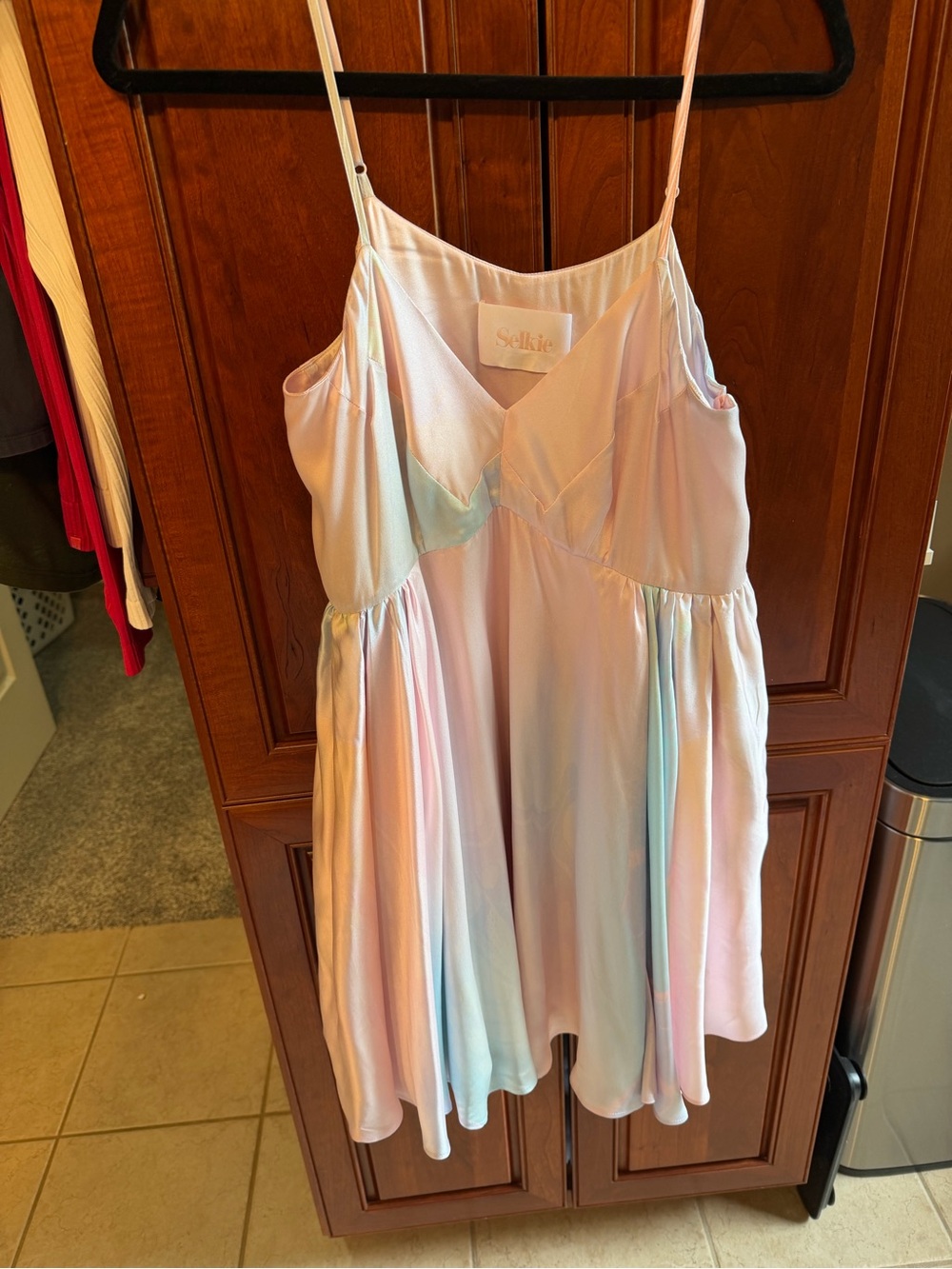 Selkie like new Pastel Rainbow Slip babydoll Dress